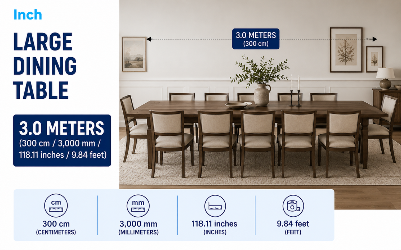 How Long Is 3 Meters
