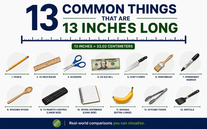 How Long Is 13 Inches