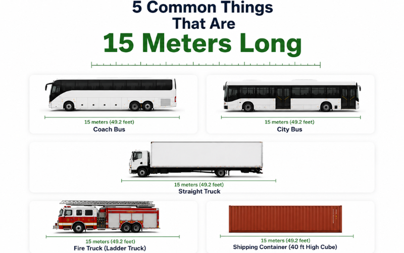 How Long Is 15 Meters