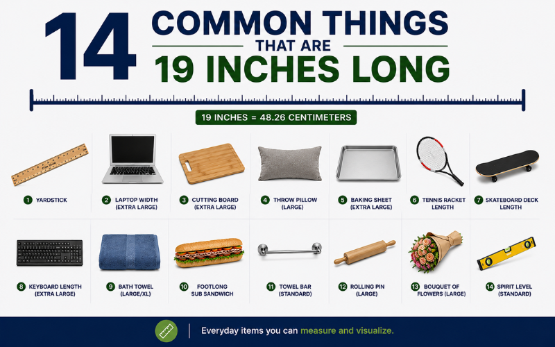 How Long Is 19 Inches