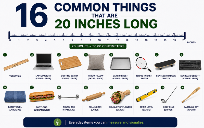 How Long Is 20 Inches