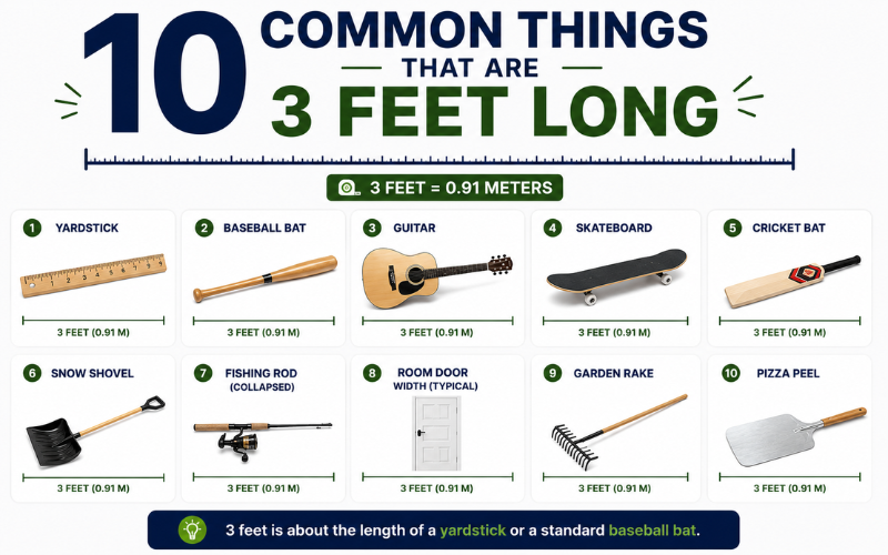 How Long Is 3 Feet