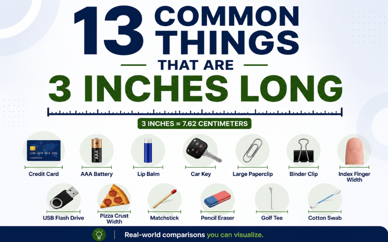 How Long Is 3 Inches