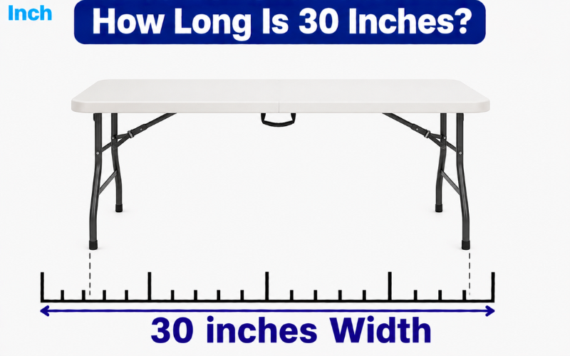 How Long Is 30 Inches