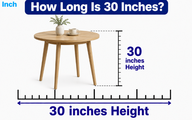 How Long Is 30 Inches