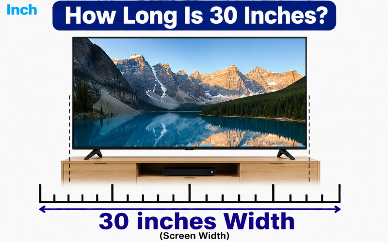 How Long Is 30 Inches