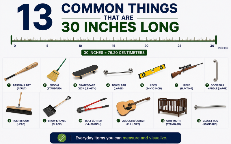How Long Is 30 Inches