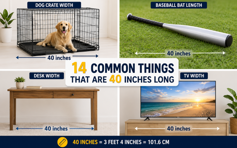 How Long Is 40 Inches