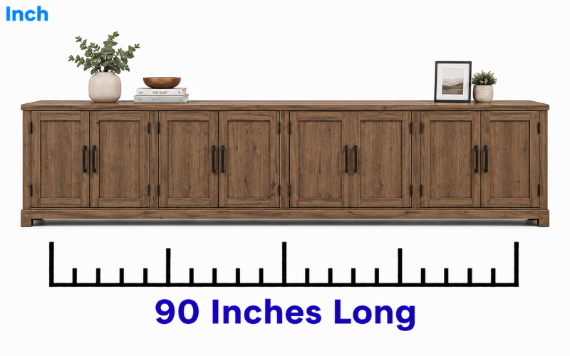 How Long Is 90 Inches