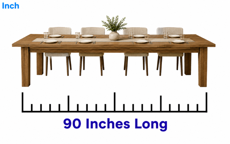 How Long Is 90 Inches