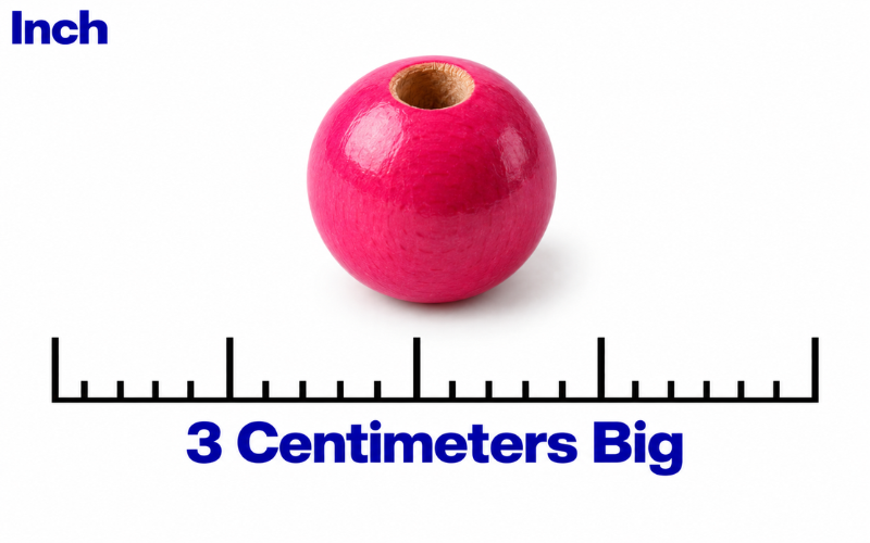 How Big Is 3 Cm